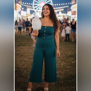 Addition Elle teal jumpsuit size 5X